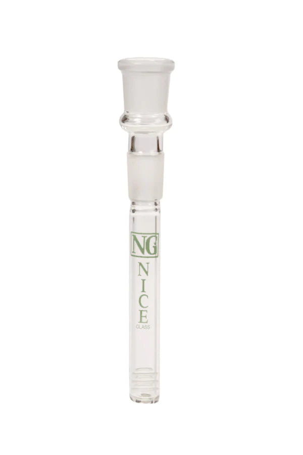 Nice Glass 19/19 Downstem with Horizontal Slits