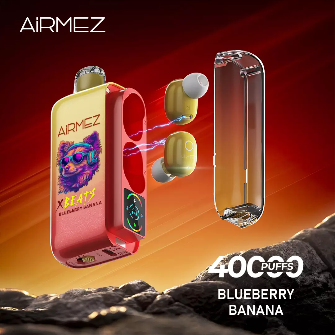 Airmez Xbeats 40000 Puffs Disposable Device Blueberry Banana