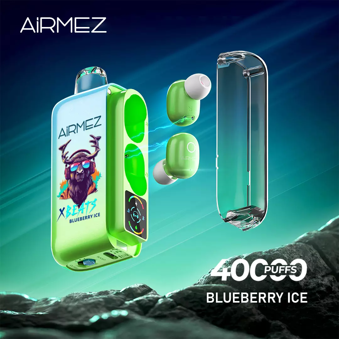 Airmez Xbeats 40000 Puffs Disposable Vape Blueberry Ice