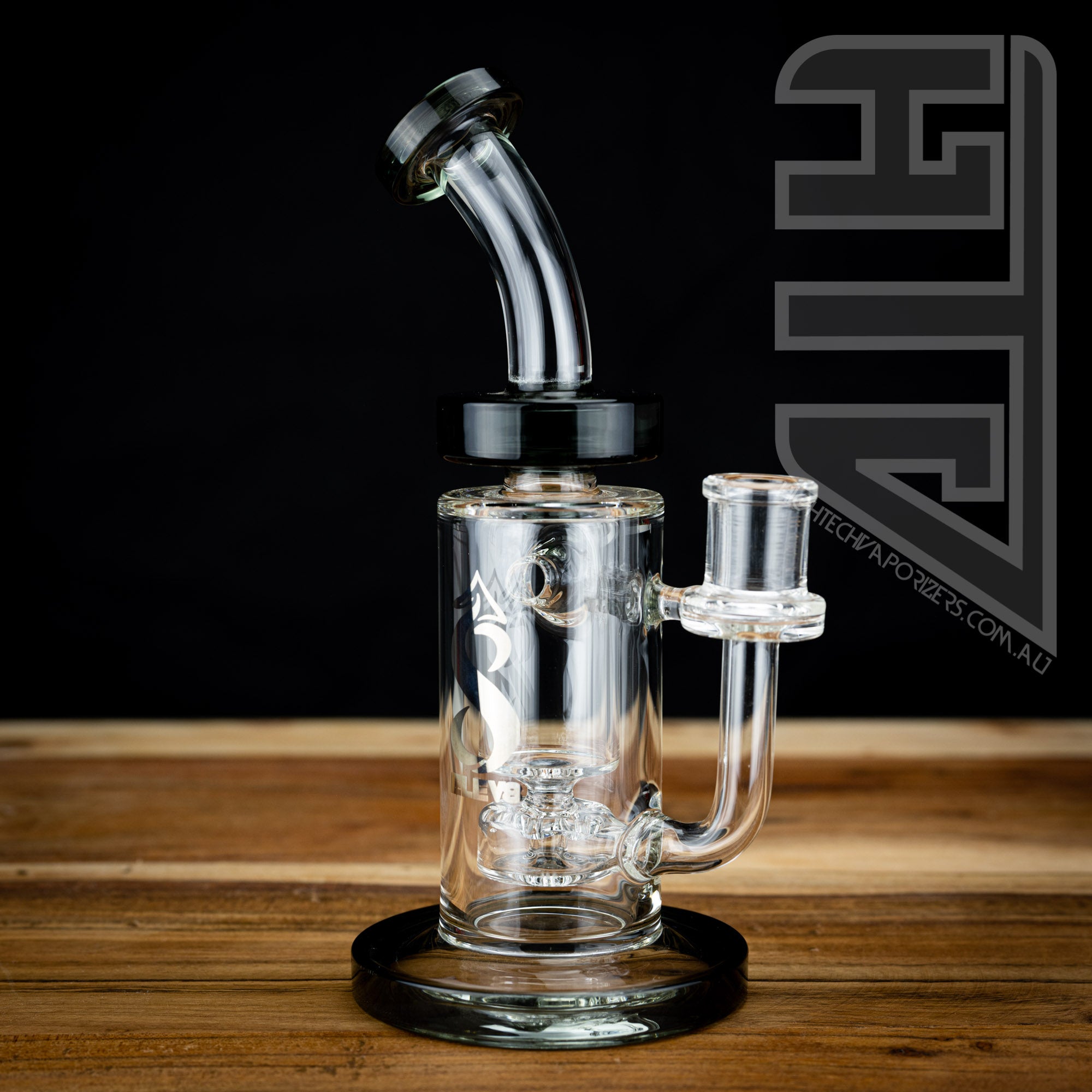 Elev8 The Dude Piece Incycler Glass Water Pipe