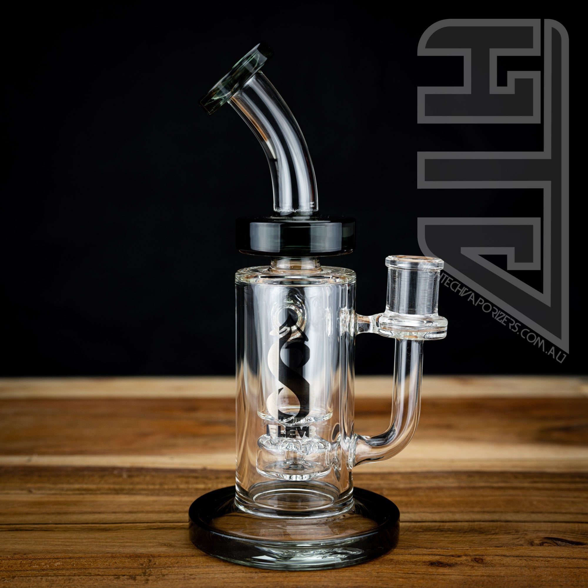 Elev8 The Dude Piece Incycler Glass Water Pipe