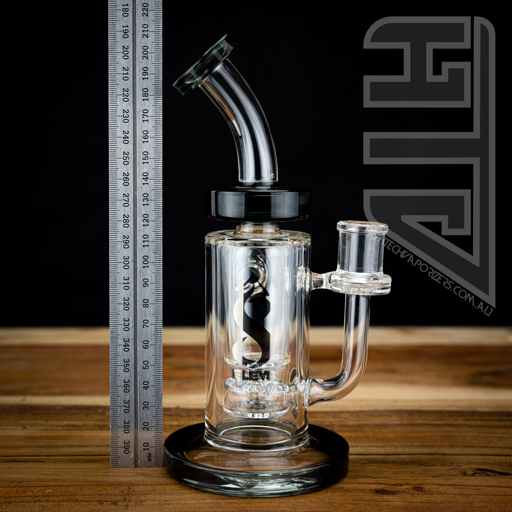 Elev8 The Dude Piece Incycler Glass Water Pipe