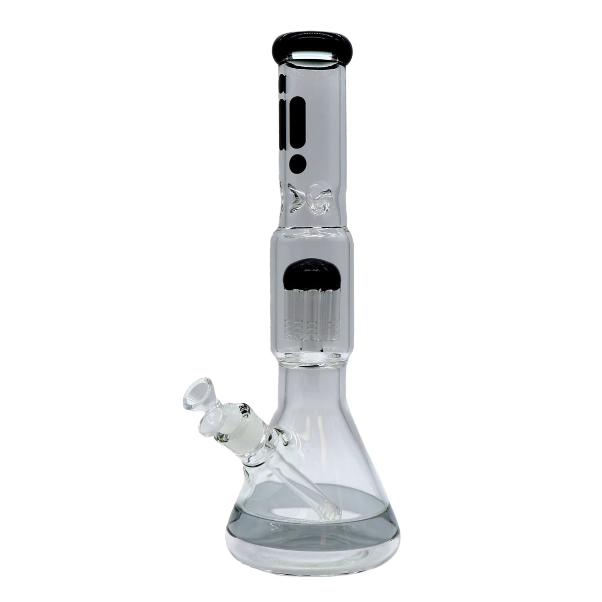 16-inch Infyniti 7mm Glass Bong with 8-Arm Tree Percolator