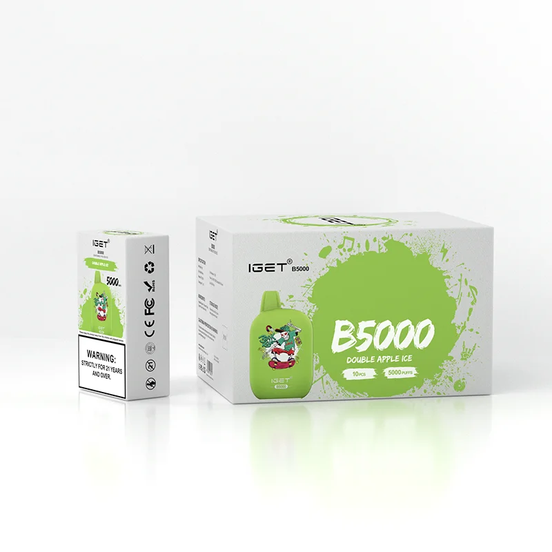IGET B5000 Rechargeable Vape Double Apple Ice