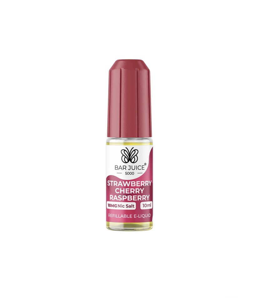 Bar Juice 5000 Strawberry Cherry Raspberry Nicotine Salt E-Liquid
