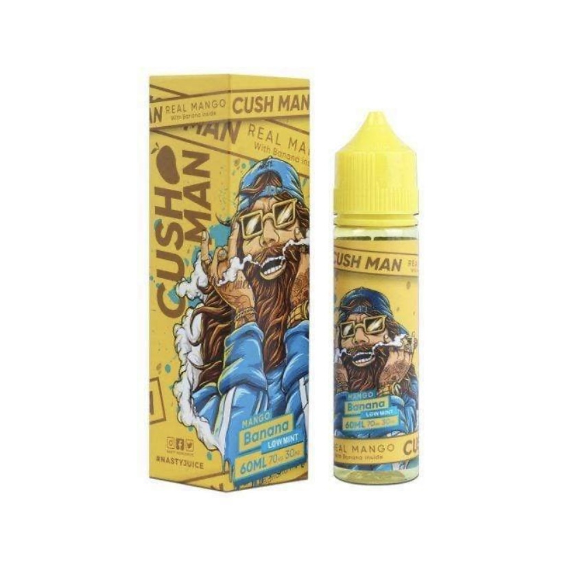 Nasty Juice Cush Man Series Mango Banana Shortfill E-Liquid