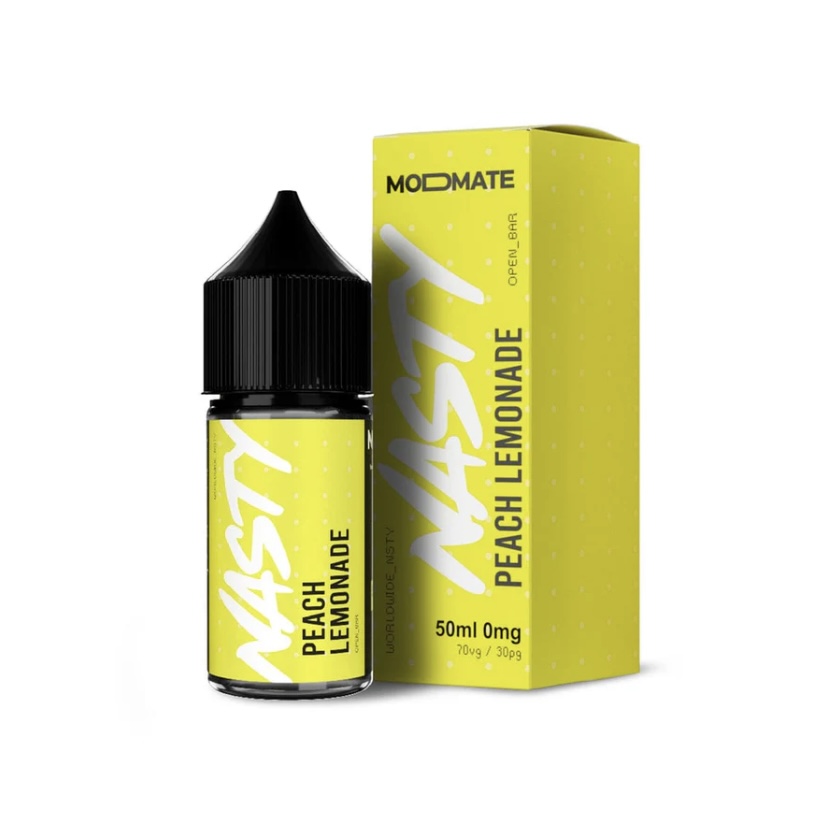 Nasty ModMate Peach Lemonade 50ml Shortfill E-Liquid