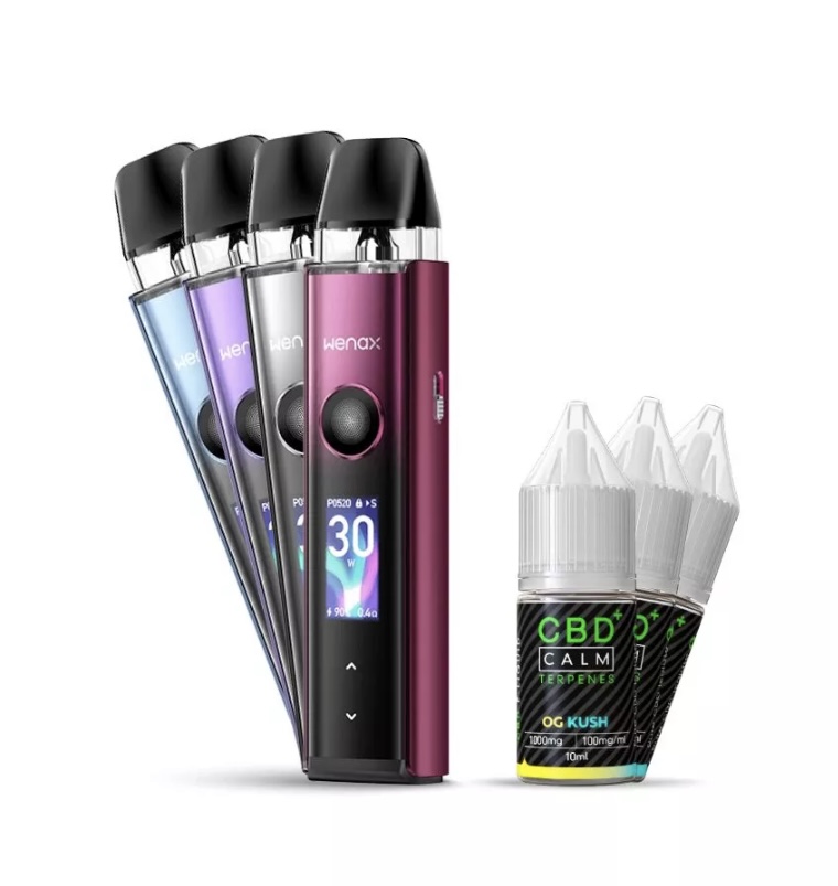 CBD Terpenes Vape Pack with GeekVape Wenax Q Pro