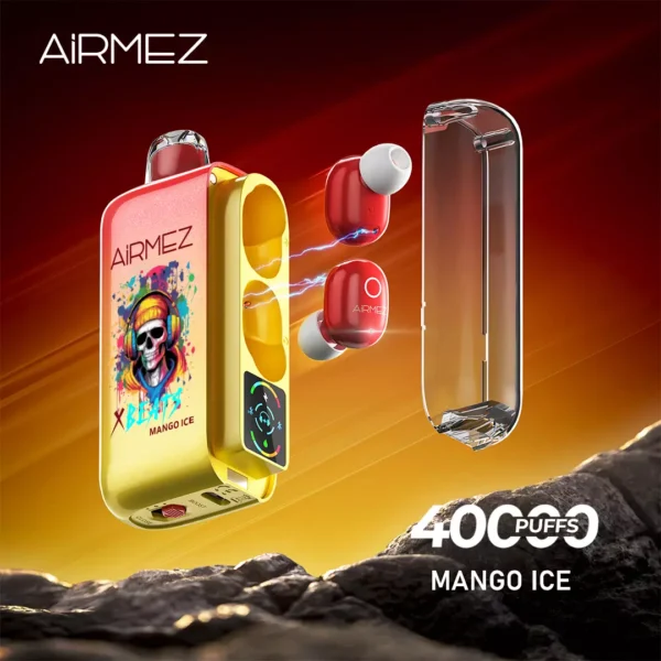 Airmez Xbeats 40000 Puffs Disposable Vape Mango Ice
