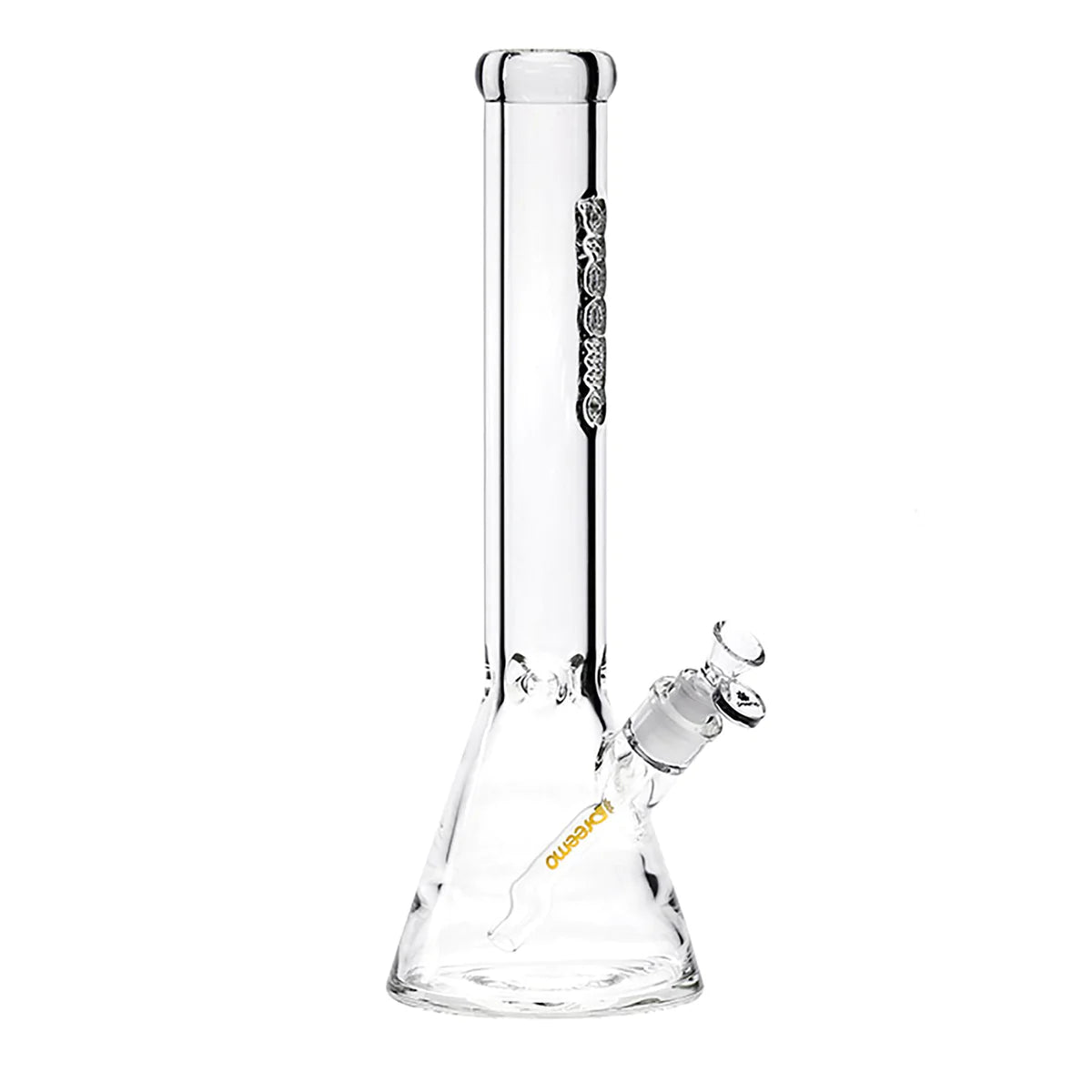 Preemo 16 Inch 9mm Clear Embossed Logo Beaker Bong