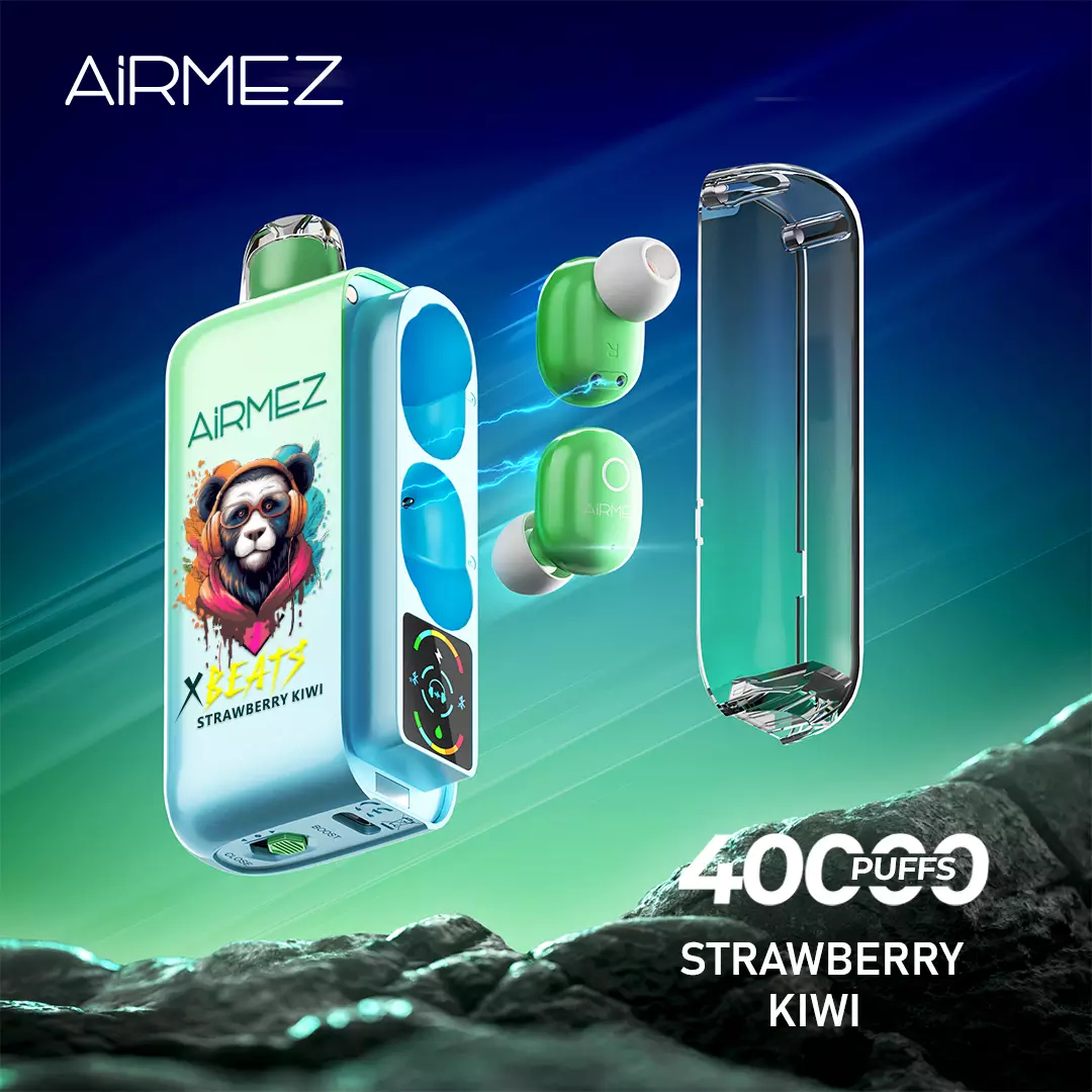 Airmez Xbeats 40000 Puffs Disposable Vape Strawberry Kiwi