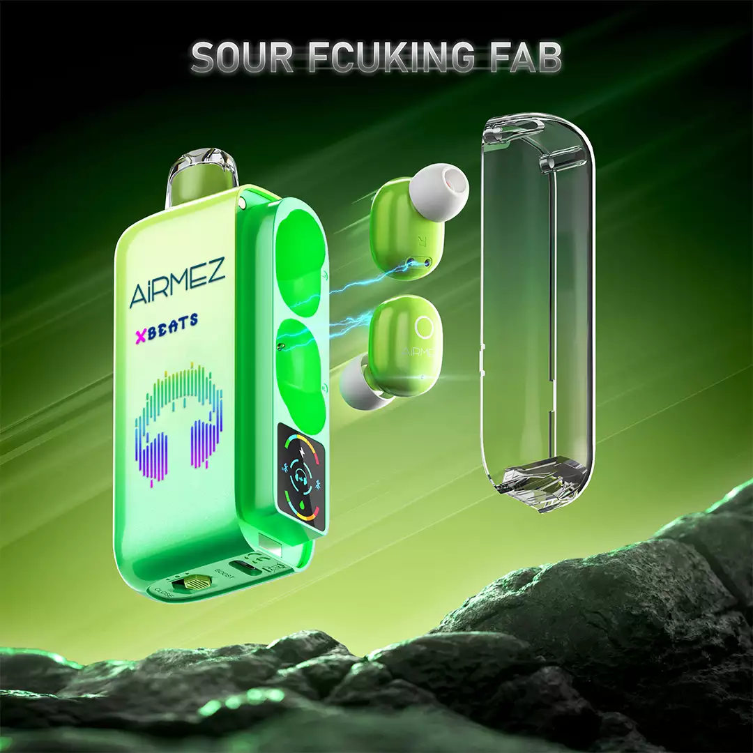 Airmez Xbeats 40000 Puffs Disposable Vape With TWS Earphones