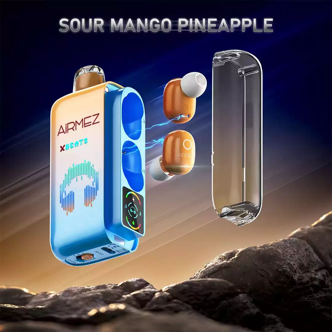 Airmez Xbeats 40000 Puffs Disposable Device Sour Mango Pineapple