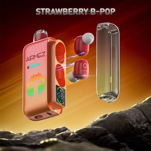 Airmez Xbeats 40000 Puffs Disposable Vape Strawberry B-Pop
