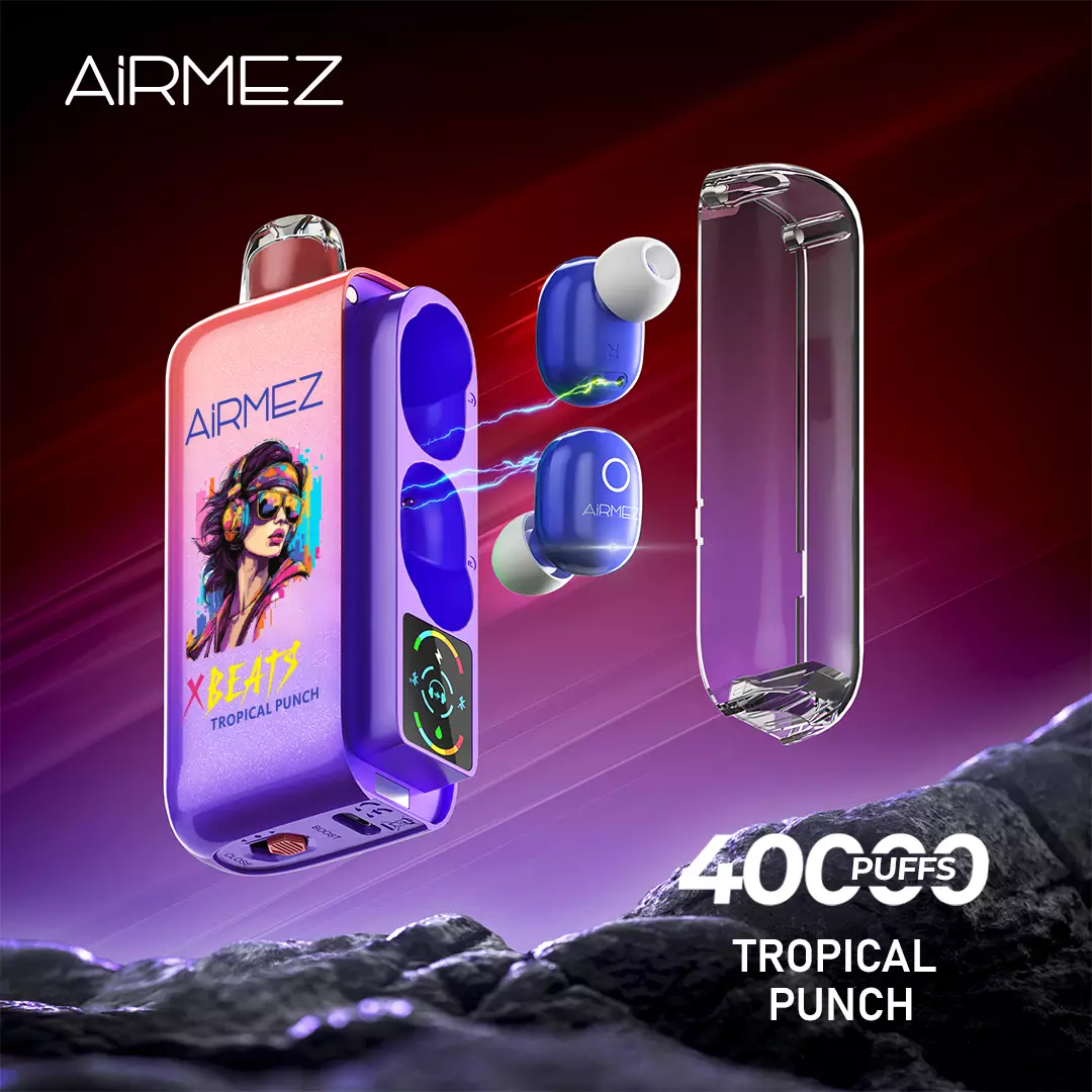 Airmez Xbeats 40000 Puffs Rechargeable Device – Tropical Punch