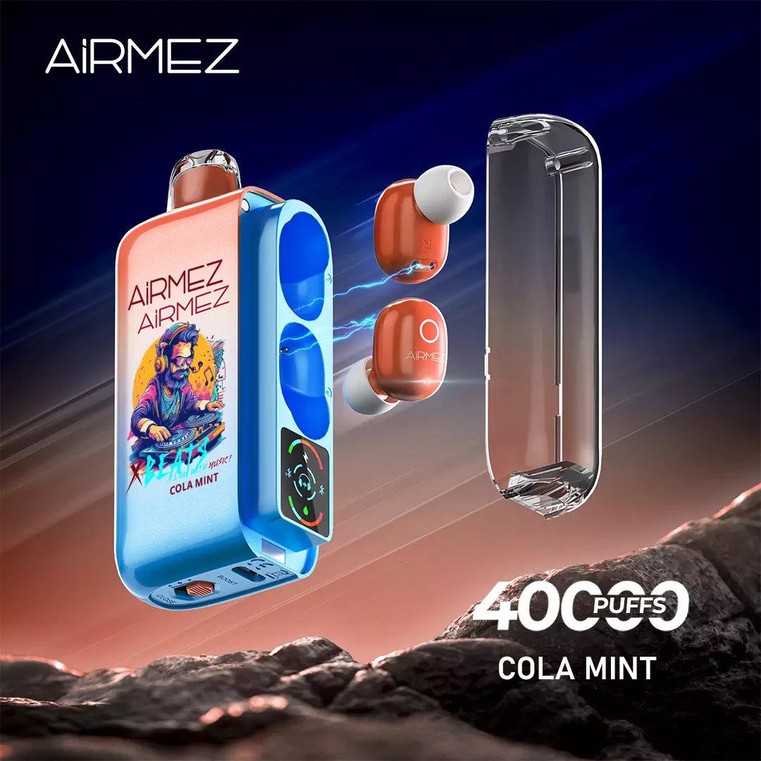 Airmez Xbeats 40000 Puffs Disposable Vape Device Cola Mint