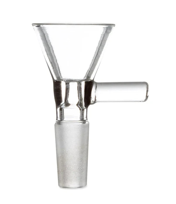 14mm Male Glass Cone Bowl With Handle