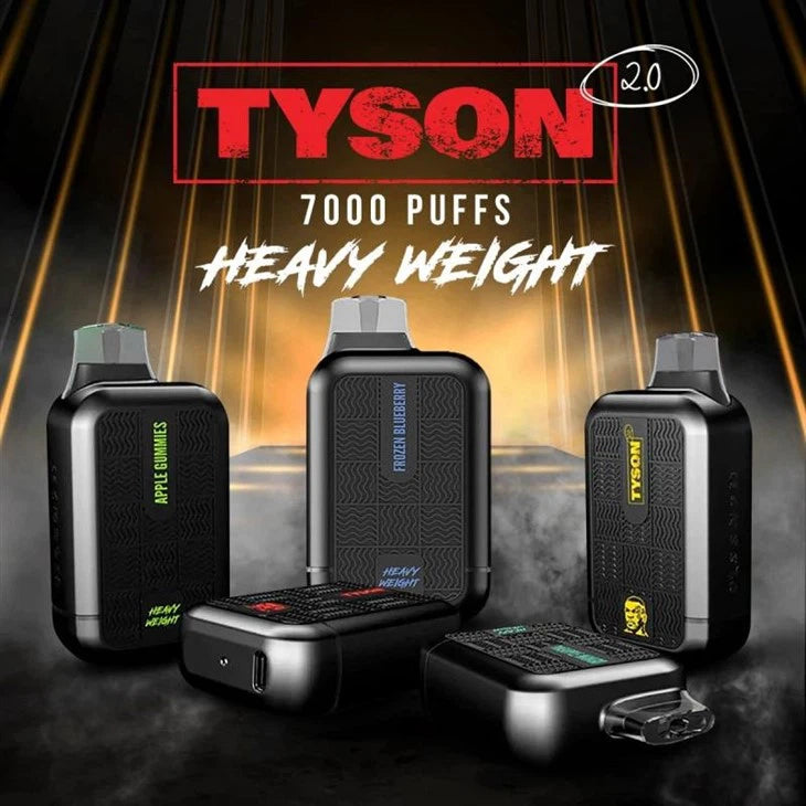 Tyson 2.0 7000 Puffs Rechargeable Disposable Vape